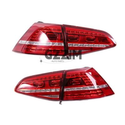 China 5GG945207/208A 5GG945307/308B Volkswagen Golf 7 Rear Tail Lamp Light ABS Plastic for sale