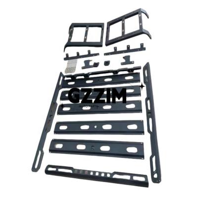 China Roof Mount Car Accessories Aluminum Alloy Roof Rack For Jeep Wrangler JK JL for sale