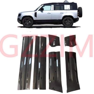 China Side Door Moulding Door Protector Trim Glossy Black Door Trim For Defender 2020 for sale