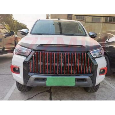 China Car Grille ABS Front Bumper Grille For Toyota Hilux Rocco 2021 for sale