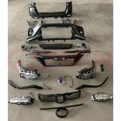 China Toyota body kit voor Fortuner 2021 voorste achterste bumper body kit complete set kit Te koop