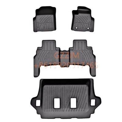 China Volledige set 3D TPE auto vloer mat Toyota Rush Auto vloer matten Voet Pad Te koop