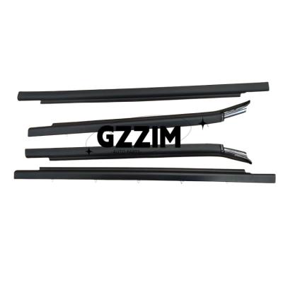 China Toyota Car Window Trim Glass Exterior Layering Trim Used For Tundra 2000-2006 Black for sale