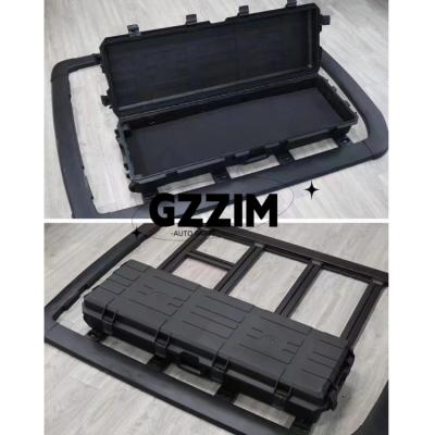 China Car Roof Platform Tactical Box 60L Tool Case Multi-functional Hard Plastic Equipment Instrument Equipment Storage Case for sale