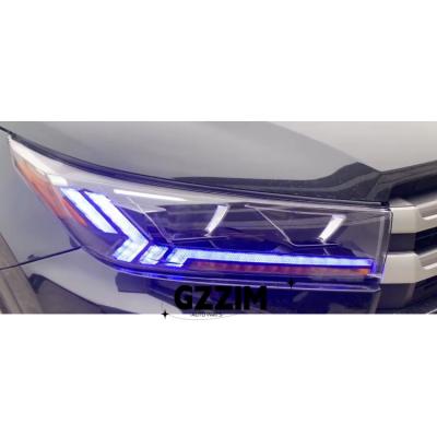 China Toyota Highlander 2018 Car Modified Front Light Parts Head Lamp for sale