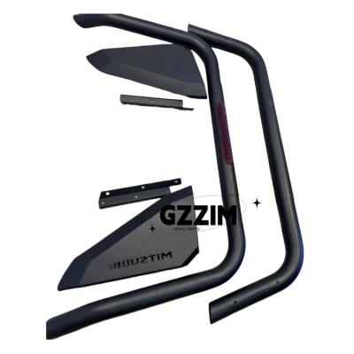 Cina Mitsubishi L200 2024 Stainless Steel Roll Bar Nero / Customized Standard Size Step Bar Superior in vendita