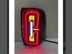 Black Red Car Rear Tail Light For Ford Ranger T9 2022