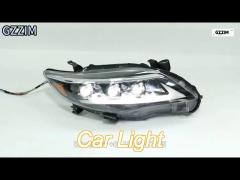 auto led light head light front lamp for corolla 2010-2013