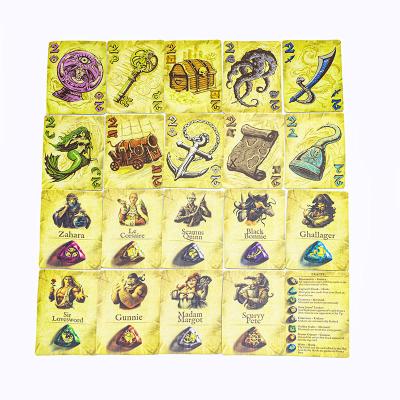 China Custom Printing Drunk Paper Party Playing Board Games Drinking Pirate Card Games For Adults for sale