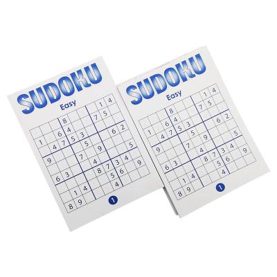 China Jigsaw Puzzle Product SFT Hot Selling In A5 Stock Premium Kids Play Sudoku Puzzle Game Book For Kids Adults for sale