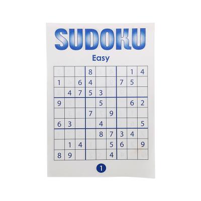 China Hot Selling Product SFT Premium A5 Quality Puzzle Children Play Sudoku Puzzle Game Book For Kids Adults for sale