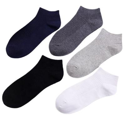 China Sportsman In Stock Custom Thin Cotton Mens Solid Color Socks for sale