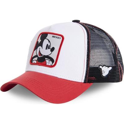 China JOINT Newcomers Fashion Embroidery Anime Baseball Cap With Mesh Foam Hat Trucker Cap Covers Custom Logo for sale