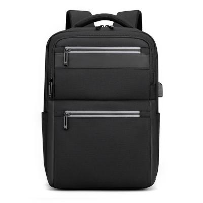 China With USB Men's Backpack USB Charging Business Laptop Outdoor Minimalist Backpack for sale