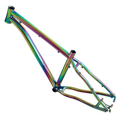 China Comeplay Mountain Bikes Rainbow MTB Frame Disc Brake Frame for sale