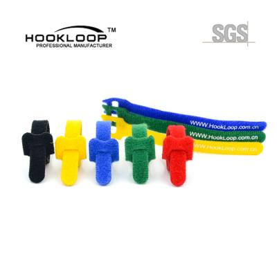 China Best Eco - Friendly Hook And Loop Adjustable Flexible Cable Ties Hook And Loop Fastener for sale