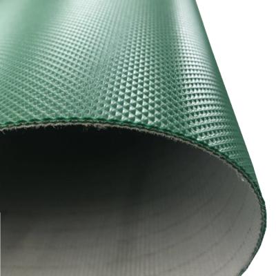 China Heat resistant; Oil resistant; Good Price High Quality Fire Resistant Customized To Accept Diamond Pattern PVC Conveyor Belt For Treadmill, Running Treadmill Belt for sale