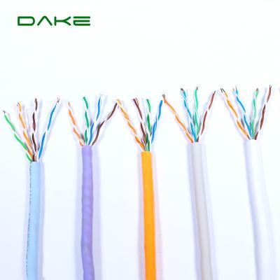 China Best Factory Price 24awg 4 Pair Utp Cat5e Twisted Network Cable For Internet Communication Cat5e Cable for sale