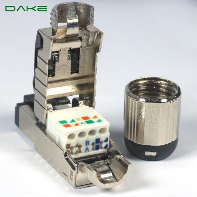 China PC Best Price CAT7 Cat8 Network Male RJ45 Connector Shielded FTP SFTP Module Plug 1.5mm Gold Plated 50u Aperture 8P8C for sale