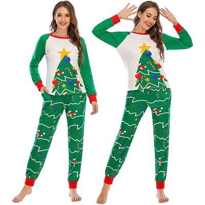 China Breathable Cute Long Sleeve Pajamas Casual Home Service Women Pajamas Set for sale