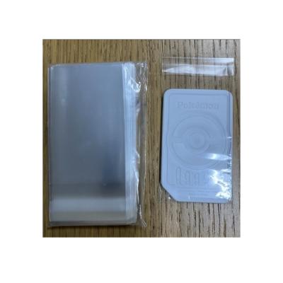 China Fashion StrengthTransparent Premium Trading Card Sleeves For Hold Playing Card Sports Card for sale