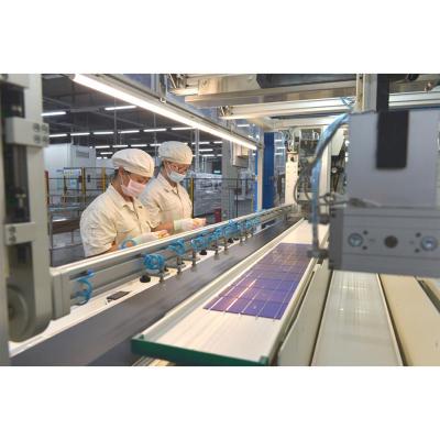 China Automatic Turnkey 300MW Solar Panel Module Production Line Manufacturing Equipment 300MW for sale