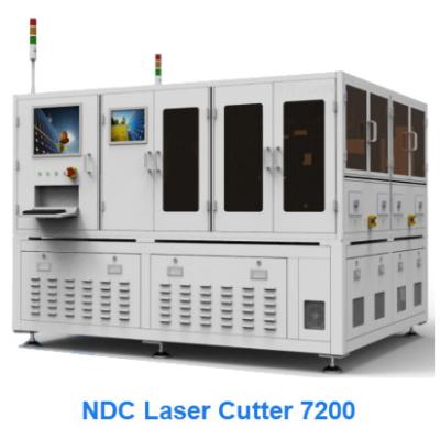 China Custermize & OEM Non Distruction Automatic Solar Cells Slicing Equipment / Laser Cutter In PV Module Production Line 7200cells/hour for sale