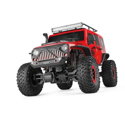 China Hot 1:10 4 App Controlled wd 2.4g Rc Car Kids Suv Off-Road Kids Off-Road Shock Absorption With Led Lights Electric Toys Riding Car for sale