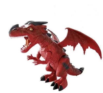 China Multifunctional Hot-selling Children's Toys Simulation Sound Effect Dragon Projection Walking Egg Laying Dinosaur Flying Egg Laying Jet Sound/Light/Wing Flutter /Spray/Projection/Walking Dinosaur for sale