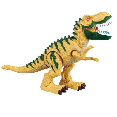 China Animal Electric Model Of Walking Tyrannosaurus Gift/Dinosaur Voice Simulation Lights/Sounds Children'S Walking Rex Electric Dinosaur Model Toy for sale