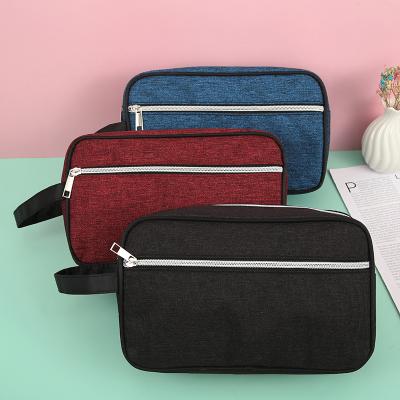 China Eco-friendly Waterproof Custom Cosmetic Bag Women Luxury Makeup Bags Men Wash Bag for sale