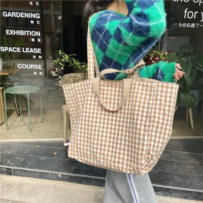 China Eco-Friendly Cross - Foldable Cotton Tote Bucket Body Bag Reusable Canvas Bag Shopping Custom Logo for sale