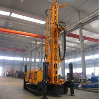 China Crawler Mounted Water Well Drilling Rig SNR-350B Drilling With Air Compressor Or Mud Pump for sale