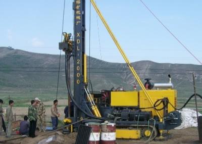 Cina Cingolo di Rig Mounted On di carotaggio di XYL-2B fornito 30KW di profondità del motore diesel 350m in vendita