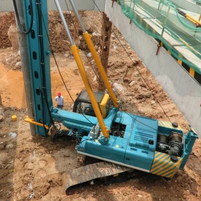 China 60KJ 30m Depth 400mm Dia Hydraulic Piling Rig for sale