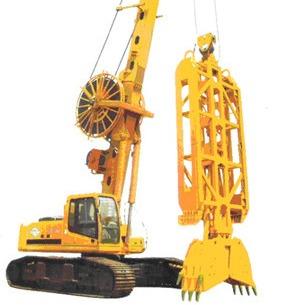 China Underground Piling Machine 70m 261kw Hydraulic Diaphragm Wall Grab à venda