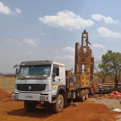 China 600m 219kw Trailer Mounted Water Well Drilling Rig for sale