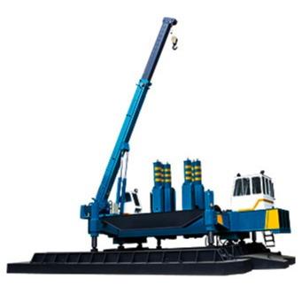 China Piling Pressure 1200tf Round And H Steel Static Pile Driver Hydraulic for sale