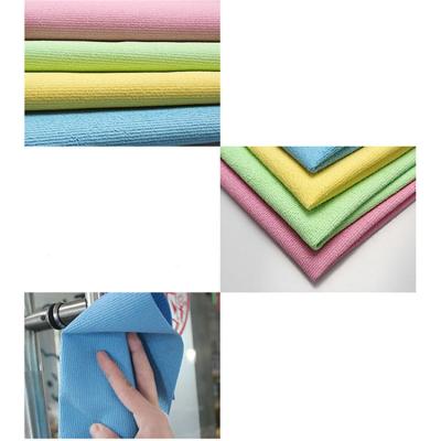 China High Quality Stocked Household Cleaning Cloth Microfiber Cloth From China Supplier for sale