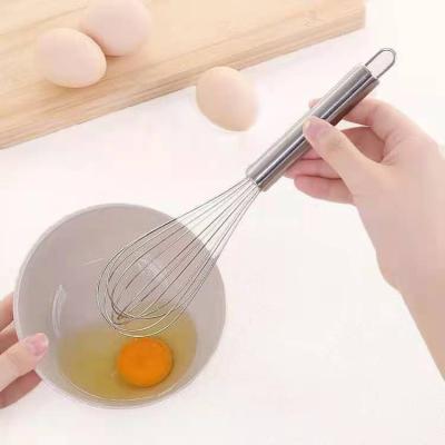 China Mini Size Portable Egg Beater Hand Tool Stainless Steel Eco Friendly Kitchen Egg Mixer Mixer for sale