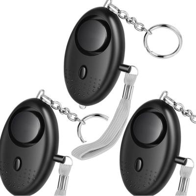 China Wholesale 130db Mini Safety Emergency Siren Device ABS Personal Defense Security Alarm Key Chain for Women Elderly for sale