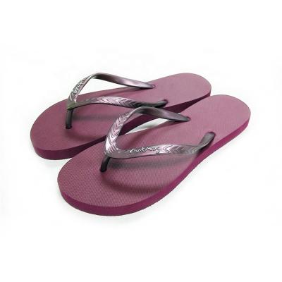 China Customized Women Flip Flops Custom Slippers Flip Flop Slides Customized Slipper Fashion Women PE Flip Flops for sale