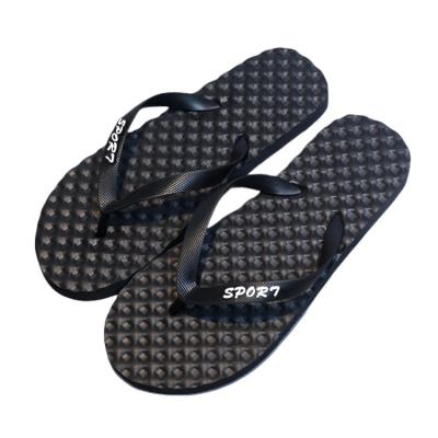 China PU Casual Flip Flops Beach Slippers Custom Logo Personalized Beads For Waterproof Fashion OEM Flip Flops Tpr Slipper for sale