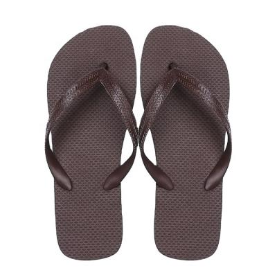 China Outdoor Indoor Flip Flops Custom LOGO Rubber Slippers Summer Wholesale Waterproof Men High Quality Sandals Slippers for sale