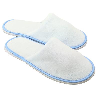 China Cushioning Personalized White Disposable Hotel Slippers , High Quality Hotel / Spa Slipper for sale