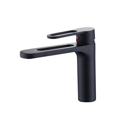 China Other High Quality Modern Basin Faucet Household Bathroom Mixer Tap Easy Cleaning Faucet for sale