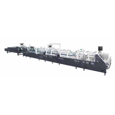 China ZH-L1100 4/6 Four Six Gluer Automatic High Speed ​​Food Corner Folders for sale