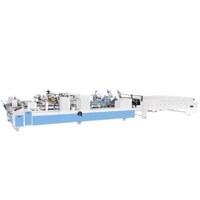 China ZH-780 Automatic Food Straight And Crash-Lock Box Bottom Folder Gluer Machine for sale