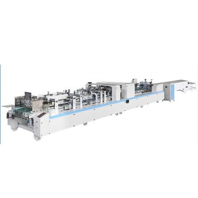 China ZH-1450AC Fully Automatic Food Carton Corrugated Carton Making Machine For 4 6 Corner Box for sale