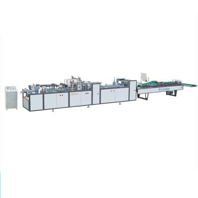 China ZH-780 Fully Automatic Food Box Edge Gluing Machine For 4 6 Corner for sale